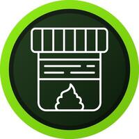Stool Test Creative Icon Design vector