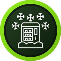 Vending Machine Creative Icon Design vector