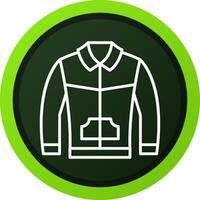 Jacket Creative Icon Design vector