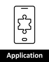 Application set icon. Smartphone, transfer, bell, image, upload arrow. Ideal for app development, mobile interfaces, notifications, media management, software tools, digital design. vector