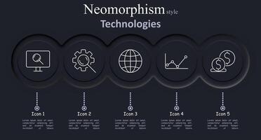 Technologies set icon. Search, settings, global, graph, finance, internet, digital, data, network, web, business, analysis, money, gear, screen, statistics, , illustration, tech, modern. vector