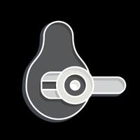 Icon Avocado Slicer. related to Kitchen Tool symbol. glossy style. simple design illustration vector