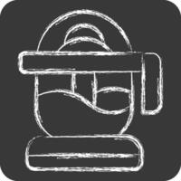 Icon Citrus Reamer. related to Kitchen Tool symbol. chalk Style. simple design illustration vector