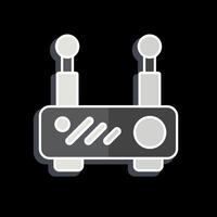 Icon Router. related to Office symbol. glossy style. simple design illustration vector