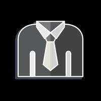 Icon Shirt. related to Office symbol. glossy style. simple design illustration vector