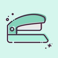 Icon Stapler. related to Office symbol. MBE style. simple design illustration vector