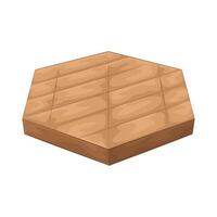 Illustration of cutting board vector