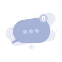 Empty State History Chat Empty Illustration vector