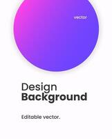Simple colorful gradient background. Social media template illustration. vector