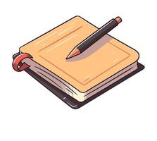 Learning success pencil sketch on blank paper icon isolated vector