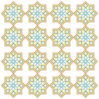 Seamless pattern with arabic geometric ornament. illustration of religious ornaments for many design purposes. Design digital illustration elements religious ornament vector