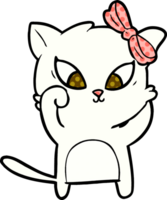 cartoon cat drawing png