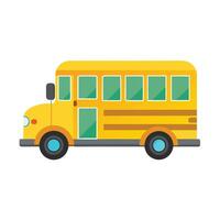 Create a minimal and simple School bus sketch art illustration, white background vector