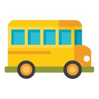 Create a minimal and simple School bus sketch art illustration, white background vector