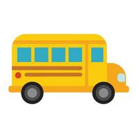 Create a minimal and simple School bus sketch art illustration, white background vector