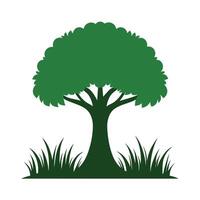 Tree sketch art illustration white background vector