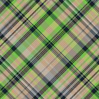 Tartan plaid pattern with texture. vector