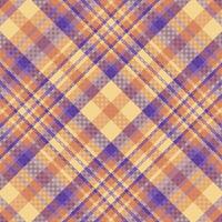 Tartan plaid pattern with texture. vector