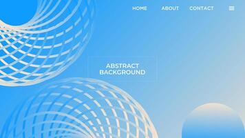 ABSTRACT BLUE GRADIENT BACKGROUND SMOOTH COLORFUL DESIGN WITH GEOMETRIC SHAPES TEMPLATE GOOD FOR MODERN WEBSITE, WALLPAPER, COVER DESIGN vector