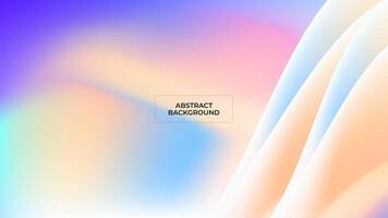 ABSTRACT BACKGROUND ELEGANT GRADIENT MESH SMOOTH LIQUID COLORFUL DESIGN TEMPLATE GOOD FOR MODERN WEBSITE, WALLPAPER, COVER DESIGN vector