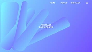 ABSTRACT BLUE GRADIENT BACKGROUND SMOOTH COLORFUL DESIGN WITH GEOMETRIC SHAPES TEMPLATE GOOD FOR MODERN WEBSITE, WALLPAPER, COVER DESIGN vector