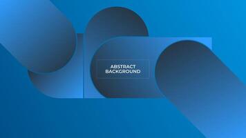 ABSTRACT BLUE GRADIENT BACKGROUND SMOOTH COLORFUL DESIGN WITH GEOMETRIC SHAPES TEMPLATE GOOD FOR MODERN WEBSITE, WALLPAPER, COVER DESIGN vector
