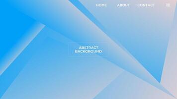 ABSTRACT BLUE GRADIENT BACKGROUND SMOOTH COLORFUL DESIGN WITH GEOMETRIC SHAPES TEMPLATE GOOD FOR MODERN WEBSITE, WALLPAPER, COVER DESIGN vector