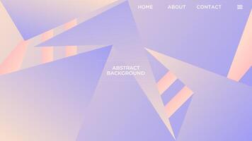 ABSTRACT BACKGROUND ELEGANT PURPLE GRADIENT SMOOTH LIQUID COLORFUL DESIGN WITH GEOMETRIC SHAPES TEMPLATE GOOD FOR MODERN WEBSITE, WALLPAPER, COVER DESIGN vector