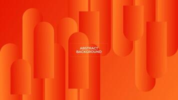 ABSTRACT BACKGROUND ELEGANT ORANGE GRADIENT SMOOTH LIQUID COLORFUL DESIGN WITH GEOMETRIC SHAPES TEMPLATE GOOD FOR MODERN WEBSITE, WALLPAPER, COVER DESIGN vector