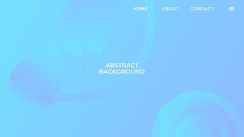 ABSTRACT BLUE GRADIENT BACKGROUND SMOOTH COLORFUL DESIGN WITH GEOMETRIC SHAPES TEMPLATE GOOD FOR MODERN WEBSITE, WALLPAPER, COVER DESIGN vector