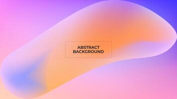 ABSTRACT BACKGROUND ELEGANT GRADIENT MESH SMOOTH LIQUID COLORFUL DESIGN TEMPLATE GOOD FOR MODERN WEBSITE, WALLPAPER, COVER DESIGN vector