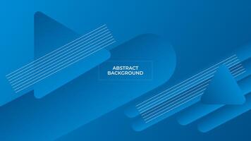 ABSTRACT BLUE GRADIENT BACKGROUND SMOOTH COLORFUL DESIGN WITH GEOMETRIC SHAPES TEMPLATE GOOD FOR MODERN WEBSITE, WALLPAPER, COVER DESIGN vector