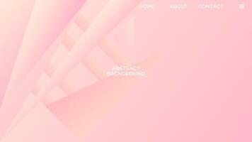 ABSTRACT SOFT PINK GRADIENT BACKGROUND SMOOTH COLORFUL DESIGN WITH GEOMETRIC SHAPES TEMPLATE GOOD FOR MODERN WEBSITE, WALLPAPER, COVER DESIGN vector