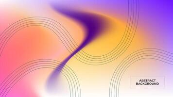 ABSTRACT BACKGROUND ELEGANT GRADIENT MESH SMOOTH LIQUID COLORFUL DESIGN WITH WWAVY LINES TEMPLATE GOOD FOR MODERN WEBSITE, WALLPAPER, COVER DESIGN vector