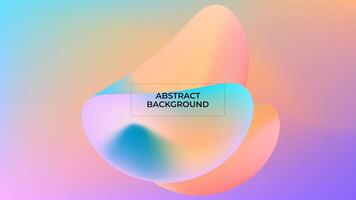 ABSTRACT BACKGROUND ELEGANT GRADIENT MESH SMOOTH LIQUID COLORFUL DESIGN TEMPLATE GOOD FOR MODERN WEBSITE, WALLPAPER, COVER DESIGN vector