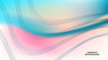 ABSTRACT BACKGROUND ELEGANT GRADIENT MESH SMOOTH LIQUID COLORFUL DESIGN WITH WWAVY LINES TEMPLATE GOOD FOR MODERN WEBSITE, WALLPAPER, COVER DESIGN vector