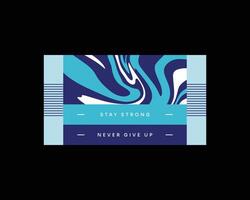 never give up, nothing impossible, stay strong, empower the next generation-typography tshirt design, typographic poster, nothing impossible inspirational quotes design vector