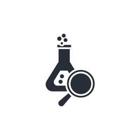 research lab icon. .Editable stroke.linear style sign for use web design,logo.Symbol illustration. vector
