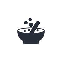 pestle and mortar icon. .Editable stroke.linear style sign for use web design,logo.Symbol illustration. vector