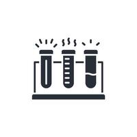 Testube icon. .Editable stroke.linear style sign for use web design,logo.Symbol illustration. vector