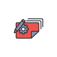 Prototype icon. .Editable stroke.linear style sign for use web design,logo.Symbol illustration. vector