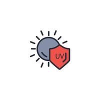 protection icon. .Editable stroke.linear style sign for use web design,logo.Symbol illustration. vector