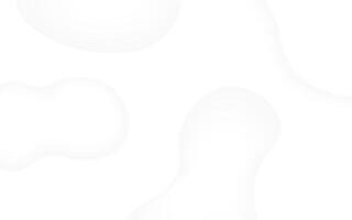 White Abstract Background with Smooth Curves vector