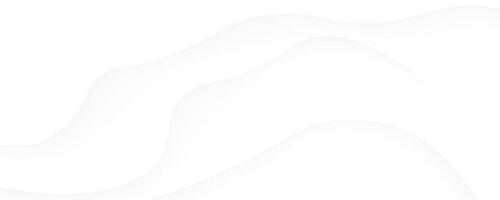 Abstract White Wavy Lines Background vector
