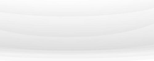 Smooth Abstract White Wave Design vector