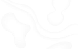 White Abstract Background with Smooth Curves vector