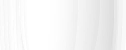 Smooth Abstract White Wave Design vector