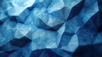 A close-up image showcasing the intricate details of a deep blue, crystalline surface photo