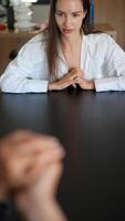 During a focused conversation and a dice game, they showed commitment and attention video