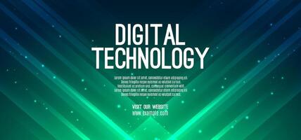 Digital technology speed connect blue green background, cyber nano information, abstract communication, innovation future tech data, internet network connection, Ai big data, line dot illustration vector